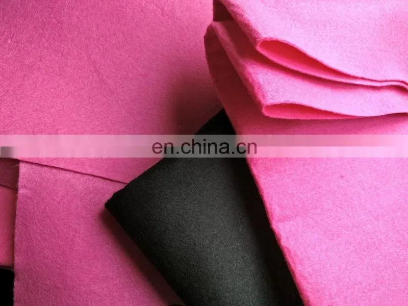 150gsm 100%polyester needle punched felt
