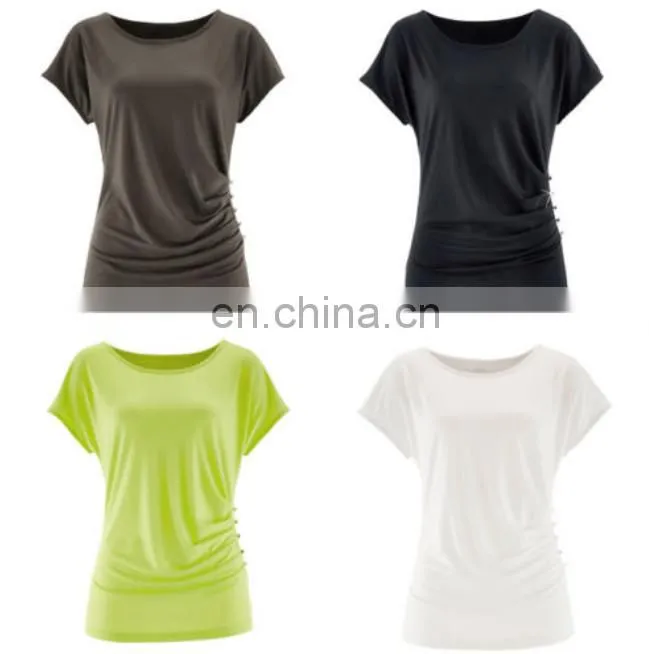 Fashion Women Summer Loose Top Short Sleeve Blouse Ladies Casual Tops T-Shirt