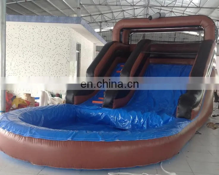 high quality Commercial grade inflatable water slide