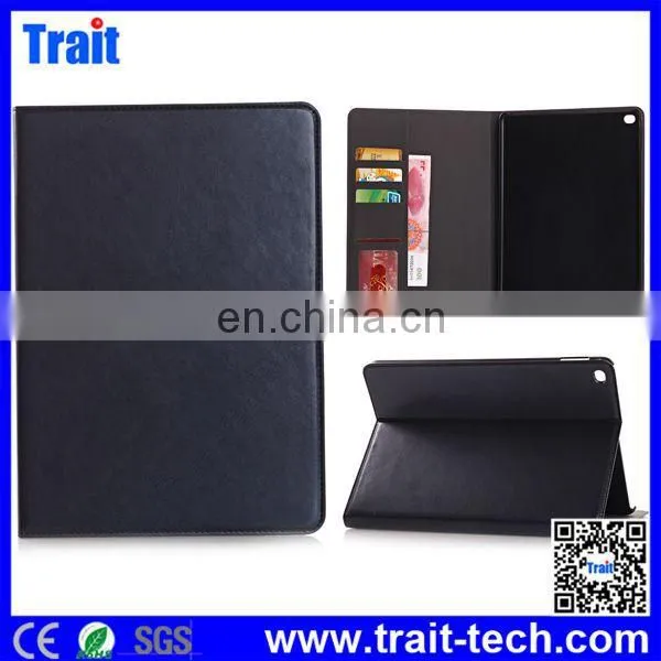 Crazy Horse Pattern Oil Buffed Leather Style Cover Case with Card Slots for iPad Air 2