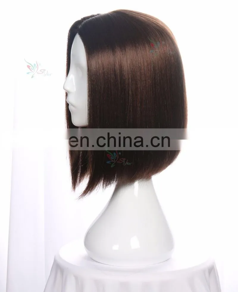 Styler Brand cheap synthetic front wig heat for women Top quality black cosplay bob wigs