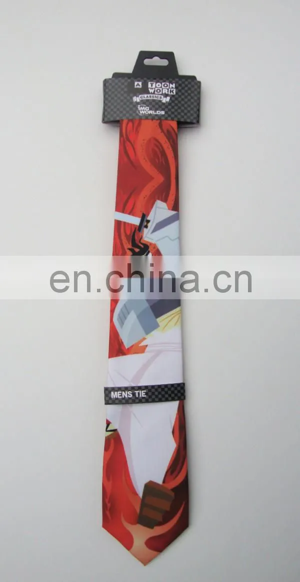 100% Polyester Printed Tie