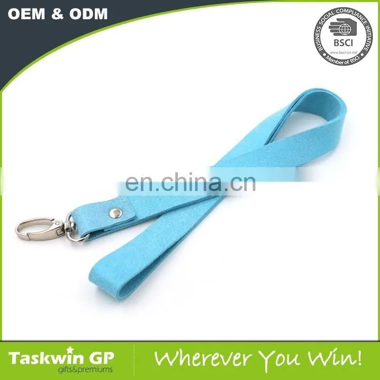 Wholesale cheap custom printed Leather neck lanyards no minimum