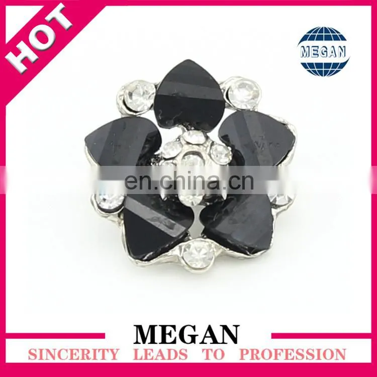 2015 fashion designs round crystal buttons for wedding