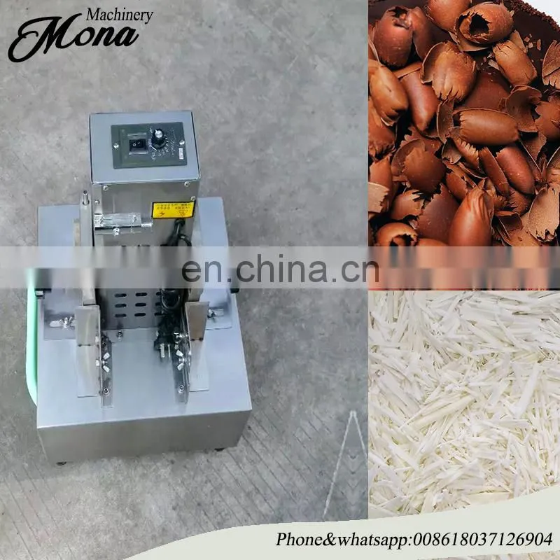 Electric Chocolate Forming Cutting Machine / Chocolate Making Shaving Machine / Chocolate Cutter