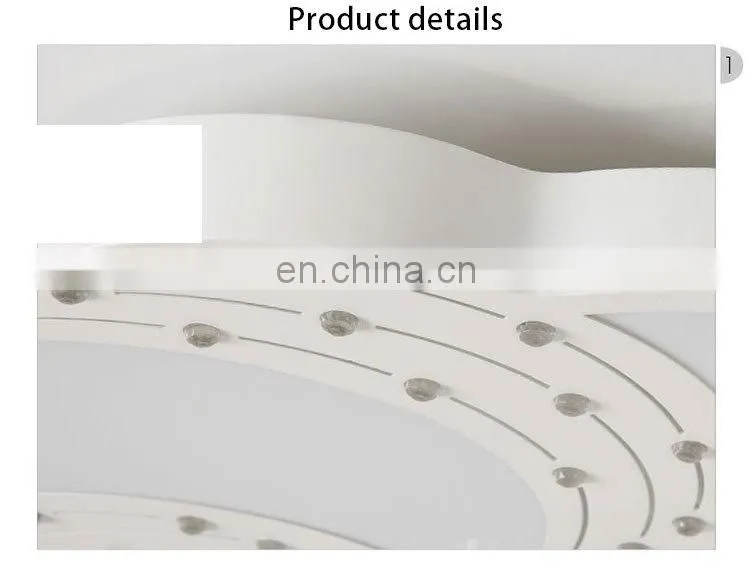 Factory hot sales romantic warm living room LED ceiling lamp lights bedroom modern simple restaurant lights