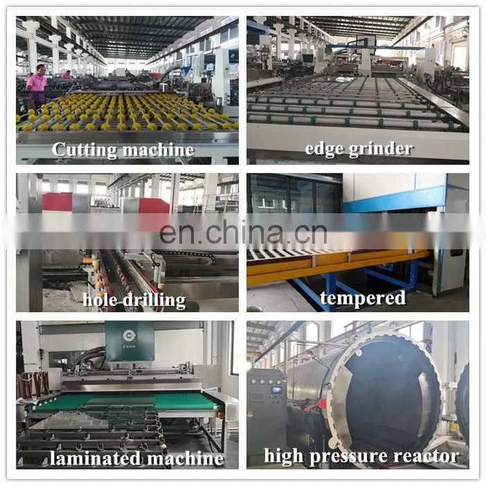 Favorable price with high quality pdlc smart glass 15+15+15mm anti slip safety clear translucent laminated glass floor