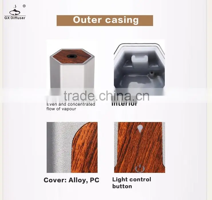 GX Diffuser led diffuser machine air essence aromatherapy essential oil diffuser