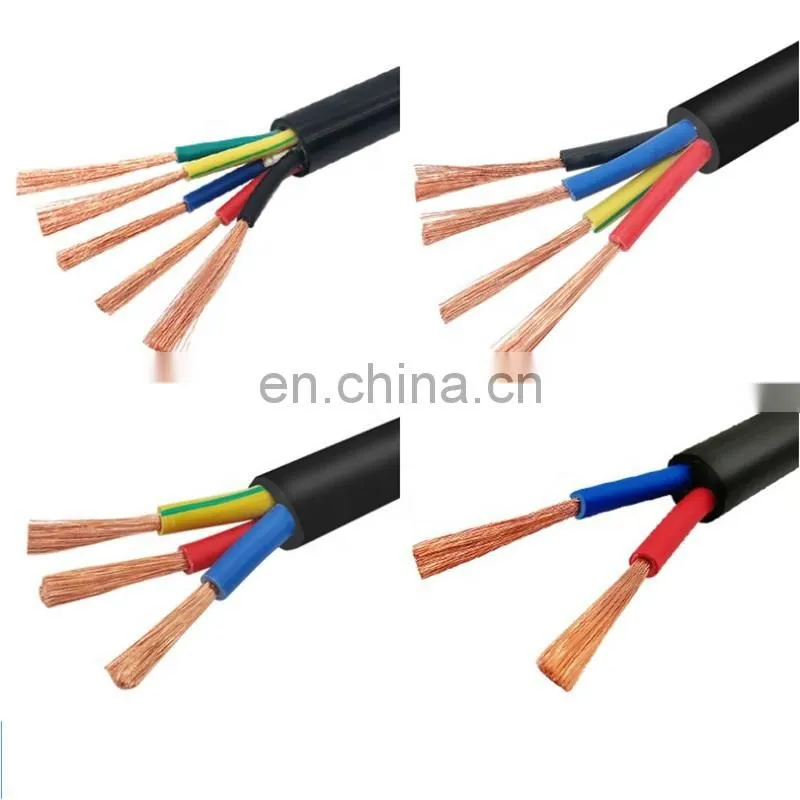 PVC insulated power wire copper electrical cable