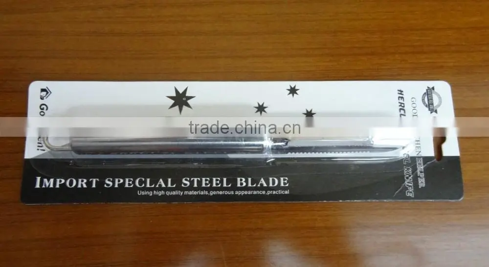 Stainless steel fruit and vegetable peeler