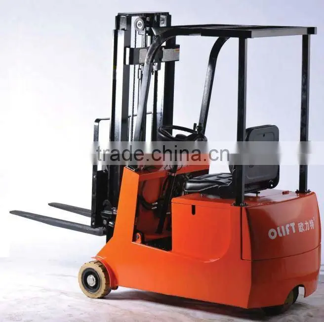 Mini Three Wheel Battery operated forklift for sale