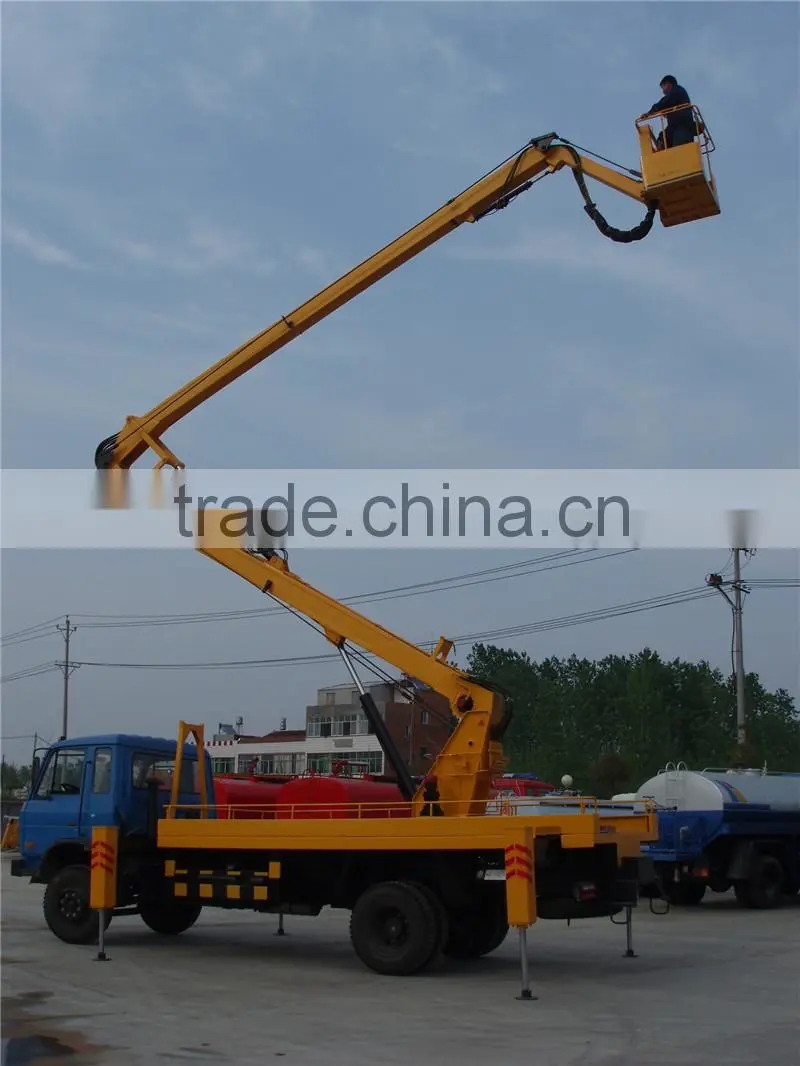 Dongfeng 18m truck mounted aerial platform