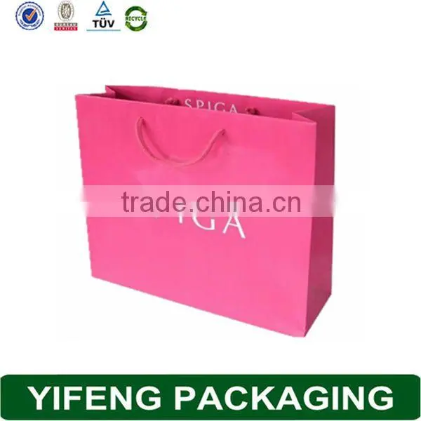 Customize Making Brown Shopping Bag Paper For Gift Packaging