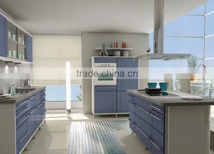 Artificial stone countertop MFC kitchen cabinets ( CDY-SM012)