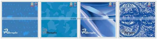 Polyester PVC Coated Abstract Print Fabric
