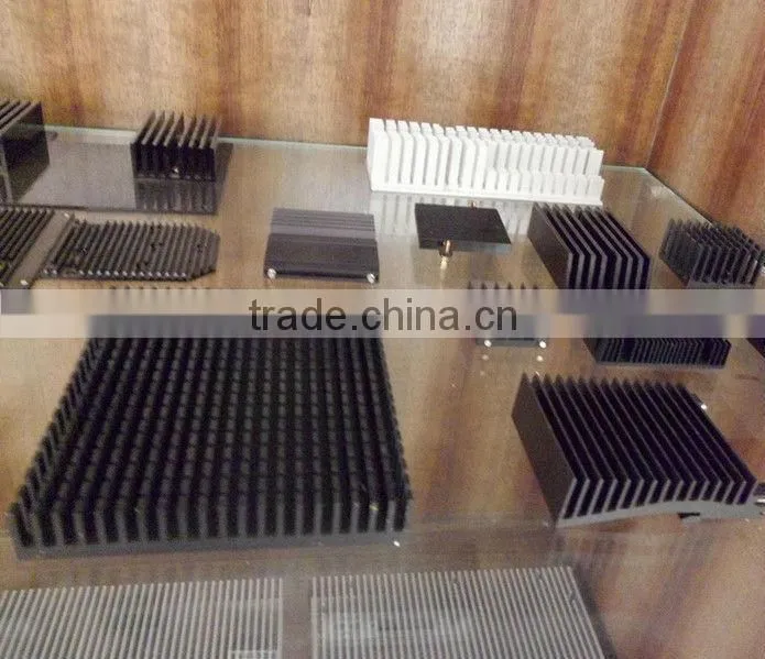 Custom LED aluminum extrusion heat sink