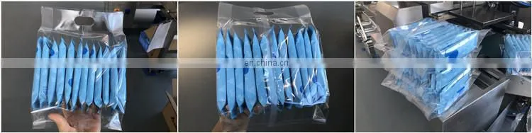 Ruipuhua Automatic Horizontal biscuits/energy bars/cake/rice cracker multipack pillow pack packaging machinery
