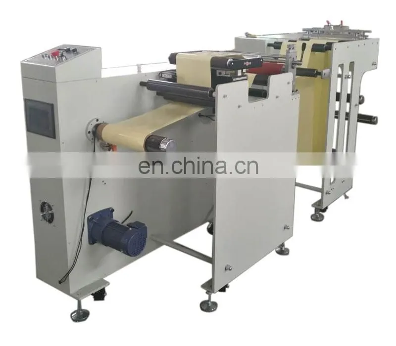 Copper rewinder PET PVC film label paper unwinding and rewinding machine