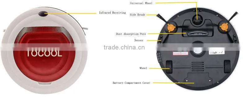 China factory price mini rechargeable vacuum cleaner cheap robot vacuum cleaner