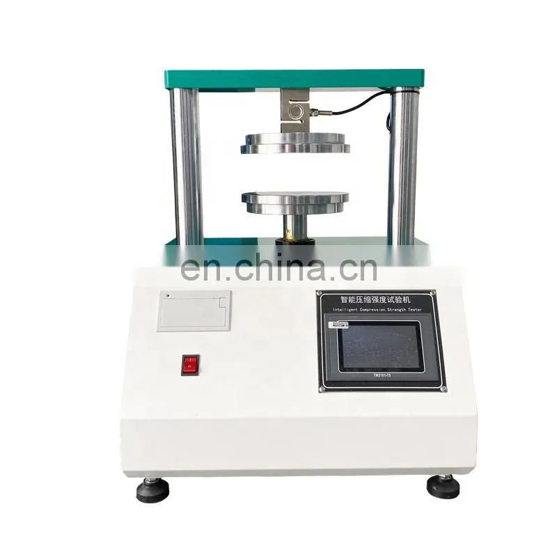 Paper Carton CMT CCT ECT PAT Ring Crushing Testing Machine