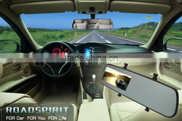 Dual lens Car camera recorder with GPS Gsensor 1080P HD