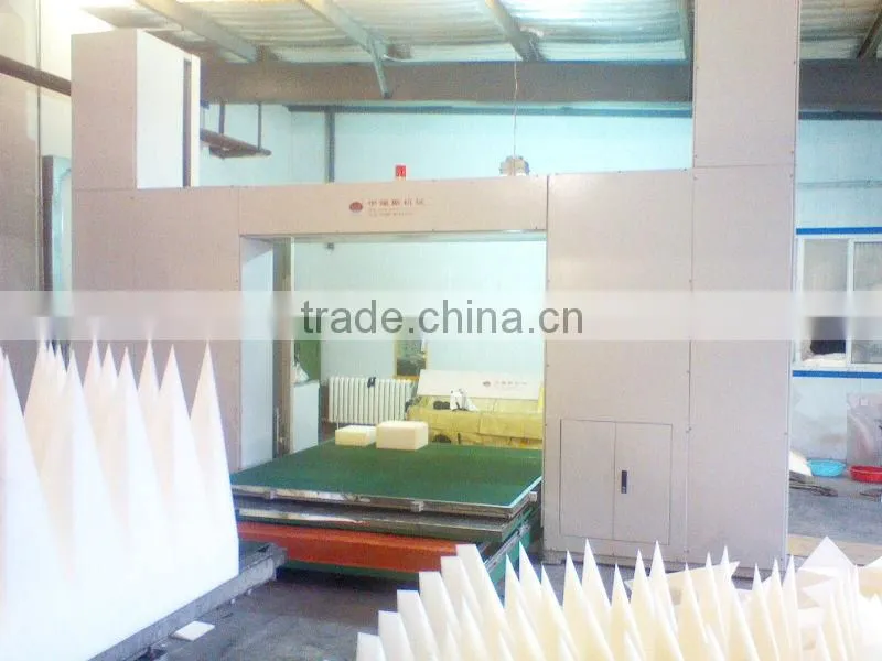 Manual contour wire cutting funiture sofas foam machine