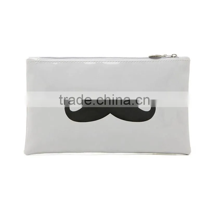 Stock coin purse lips printed zip nostalgic small money bags small cosmetic bag for purse