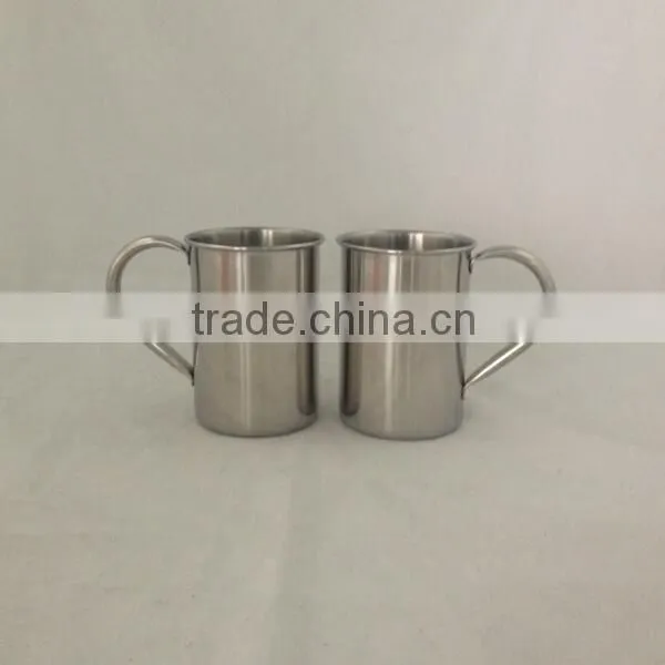 16oz Stainless steel mug, beer cups, Moscow mule mug