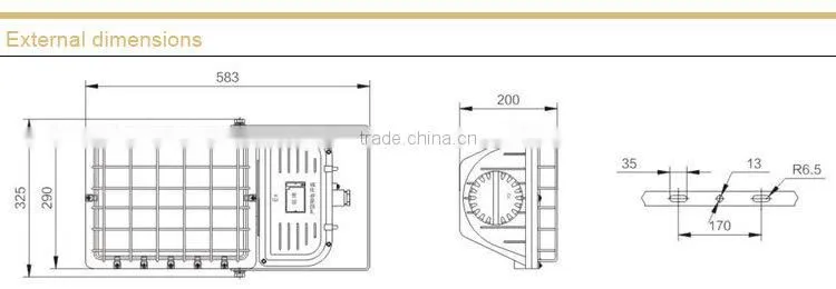 BAT(A) Explosion proof Floodlight