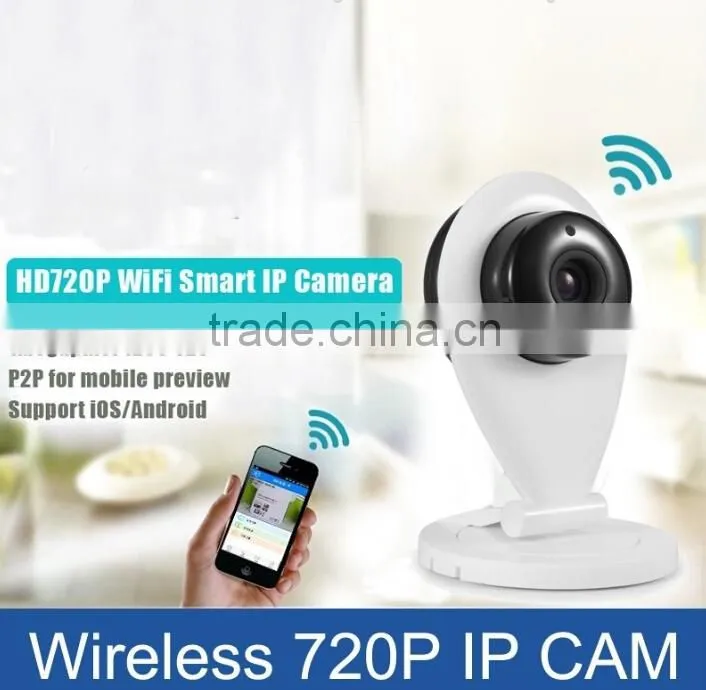 Wifi 720P Camera IR CUT Microphone & Speaker Two Way Audio Micro IP Camera