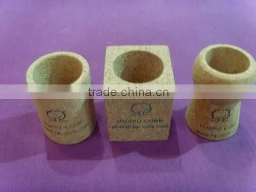 Eco-friendly cork pen holder