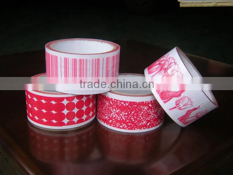 Ningbo Packing Custom LOGO Print decorative adhesive TAPE