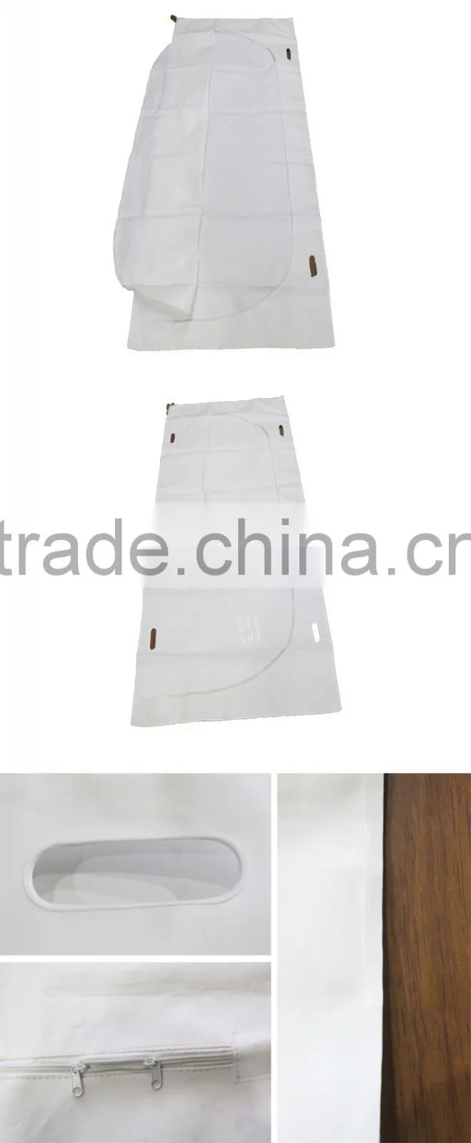 Medical biodegradable mortuary hot water body bag