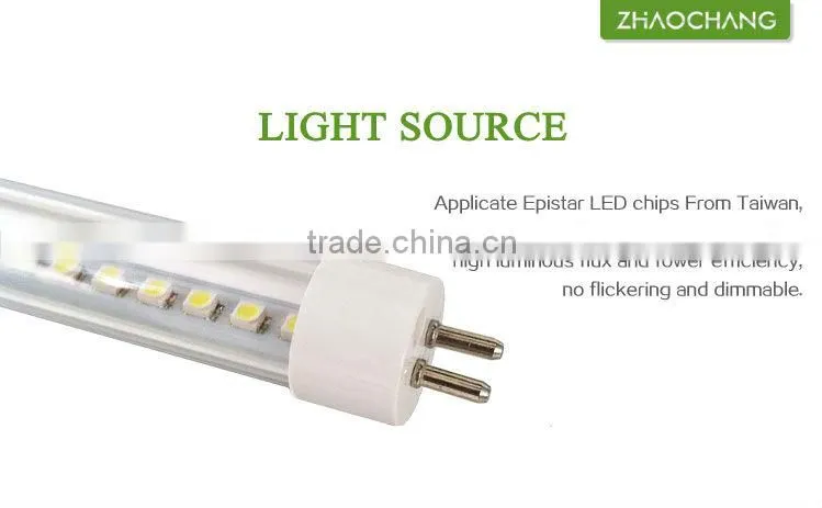 External driver led tube 4feet 12w t4 led fluorescent tube