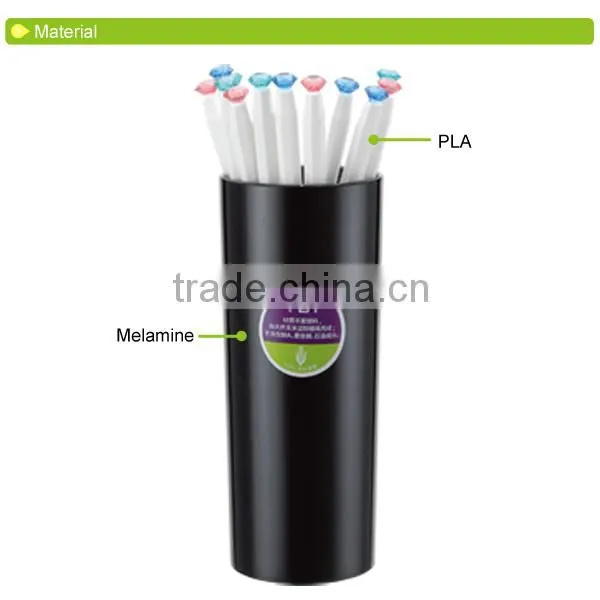 D656 Melamine Tableware - Plastic Chopstick Holder with Diamond Chopstick