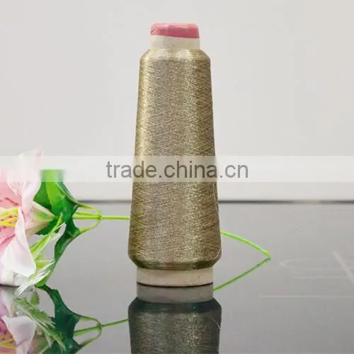 2015 promotional japanese golden metallic yarn