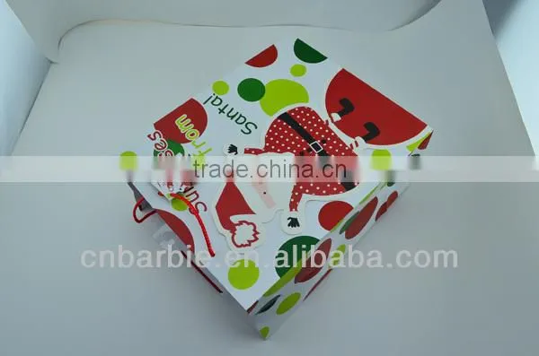 Custom fashion christmas souvenir bags for shopping and promotiom,good quality fast delivery