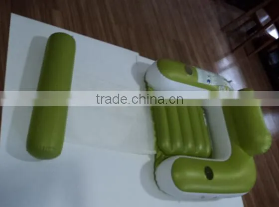 inflatable lounge with cushion