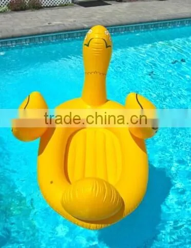 Hot sale Giant Yellow Inflatable Duck Pool Float