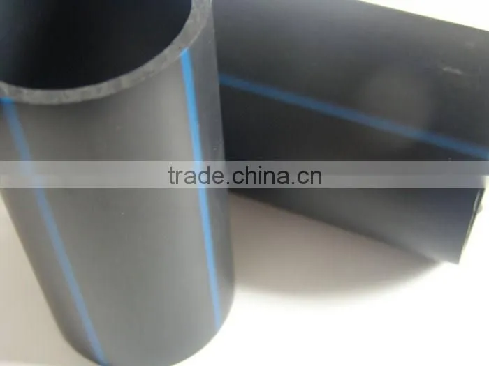 Excellent Abrasive Resistance Non-toxic Plain End Smooth HDPE Pipe 110mm