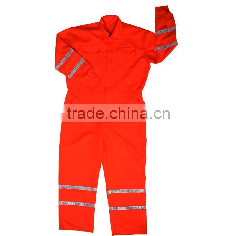 coveralls uniform design 100%polyester with customer logo best sales