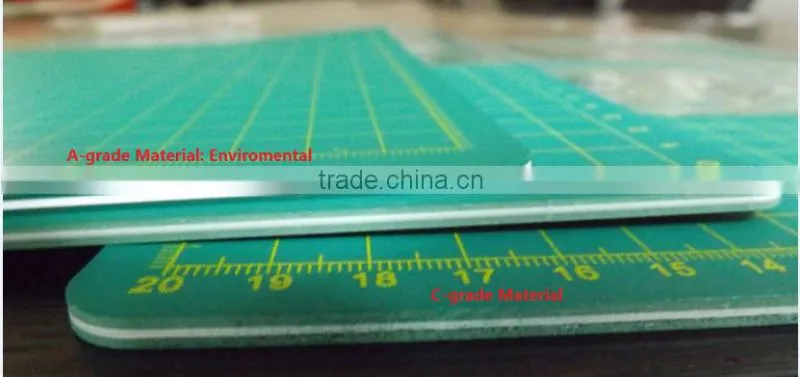Weldon Durable use Art self-healing flexible cutting rubber mat for sale