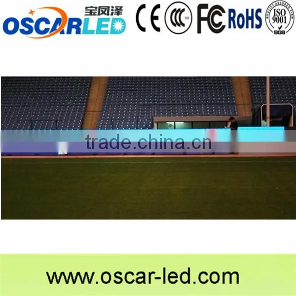 Football/soccer/baseball field commercial advertising led display on the sides