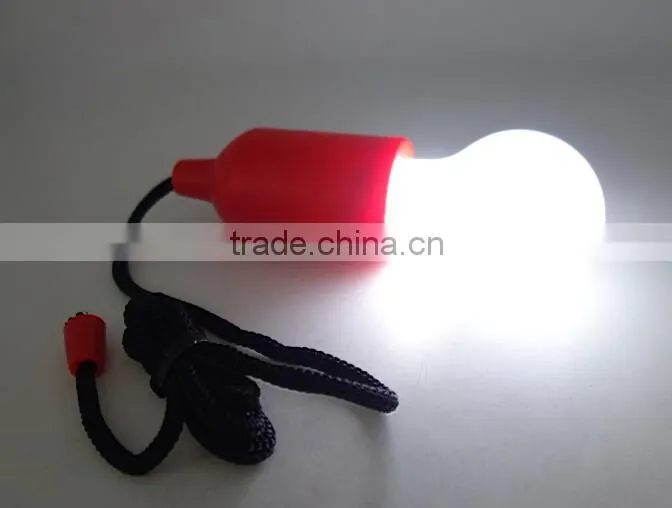 Indoor Color and White Plastic Pull Lamp