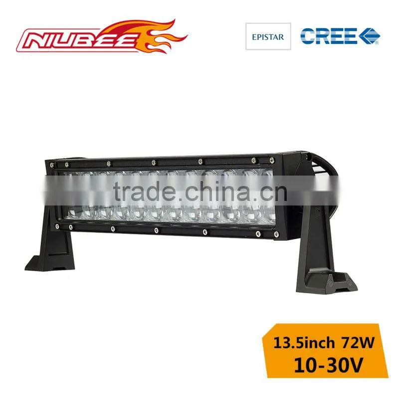 72w Strobeflash led light bar with diecast aluminum housing