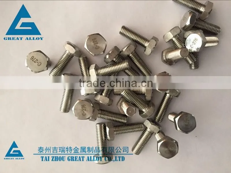 254 SMo threaded bolts