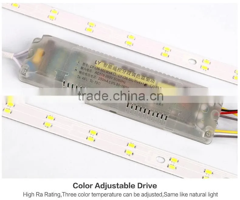 2016 New Design square aluminum led ceiling light 750X750mm