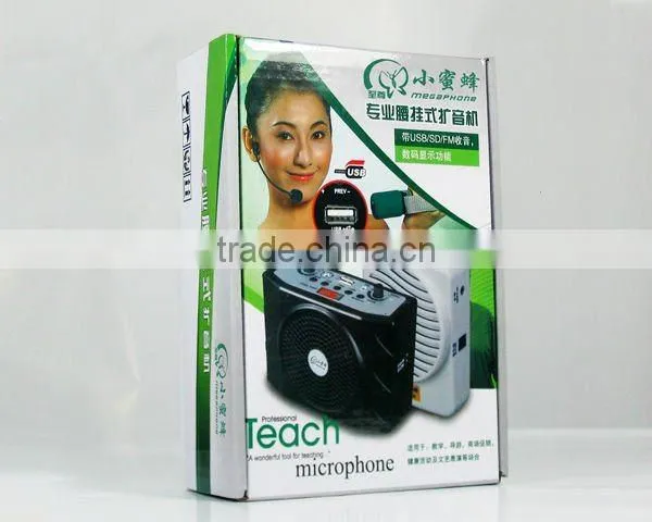 Speech Waistband Teach Amplifier Voice Portable imni Speaker(KU-838)