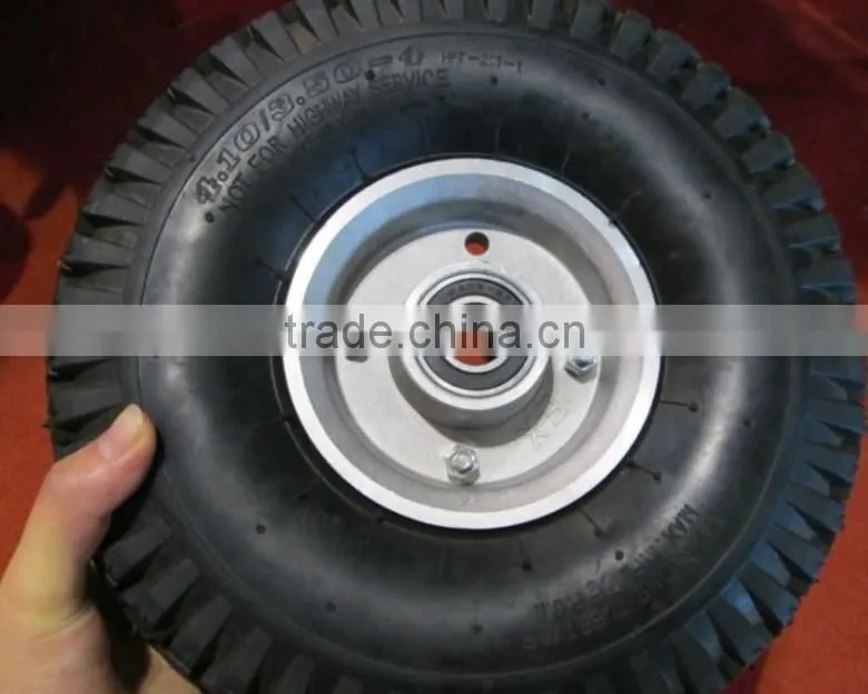 best qality pu foam wheel with bearing 4.10/3.50-4