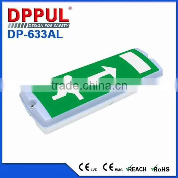 IP65 Waterproof Polycarbonate LED Emergency Industrial Bulkhead